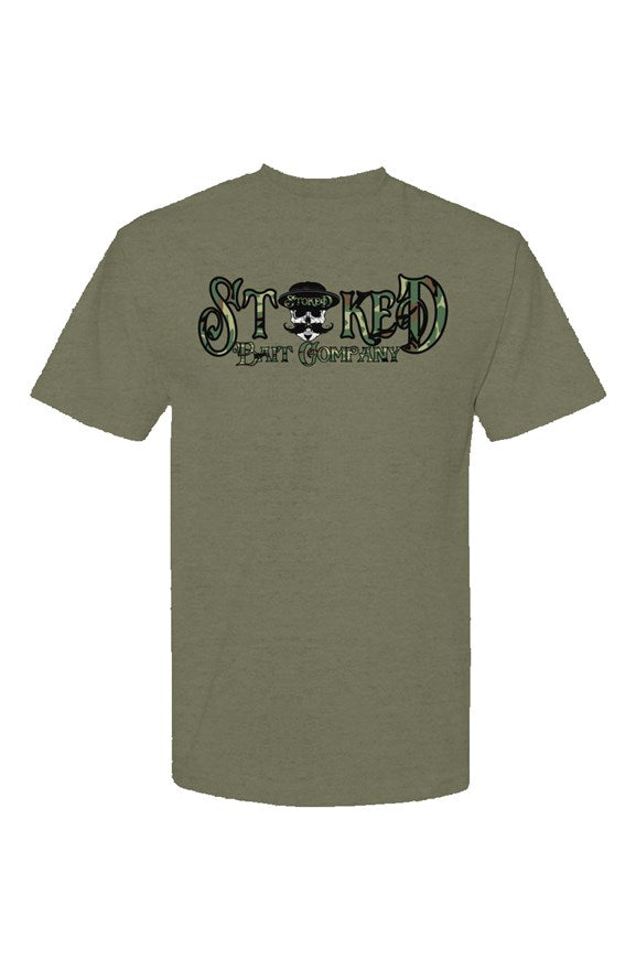 Stoked Camo Classic Streetwear T Shirt