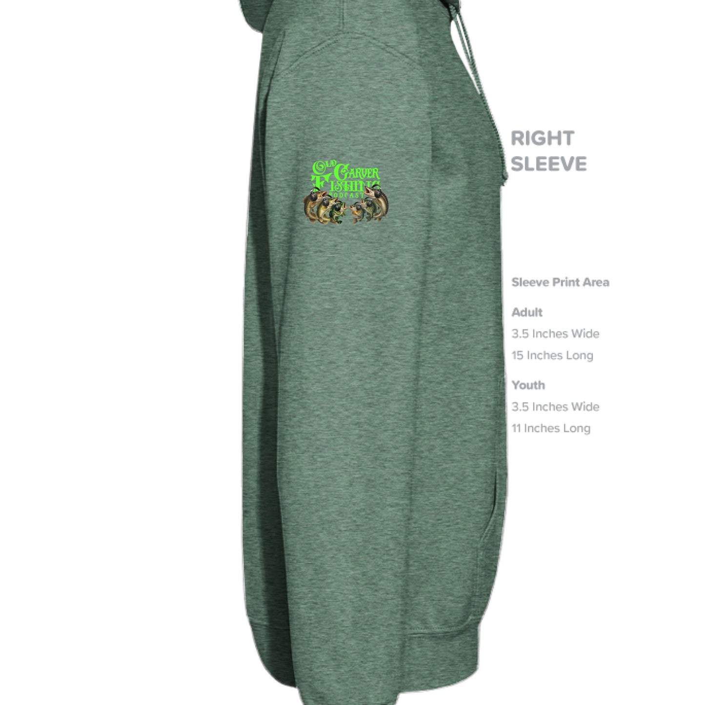 Heather Sport Dark Green - SLEEVE_RIGHT