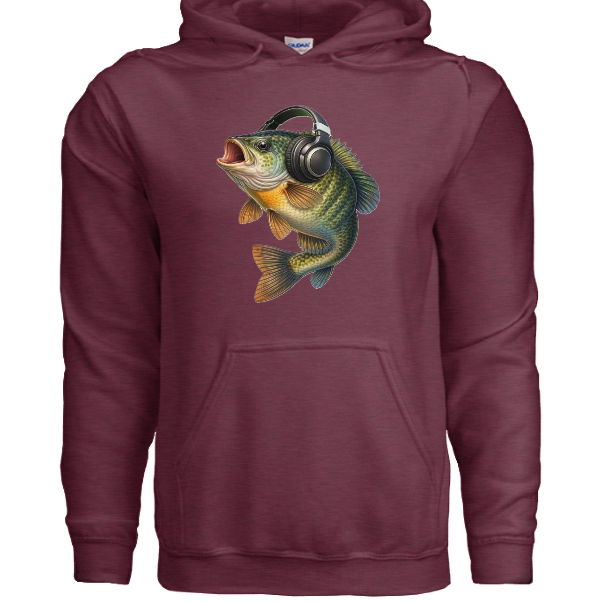 Heather Sport Dark Maroon - FRONT