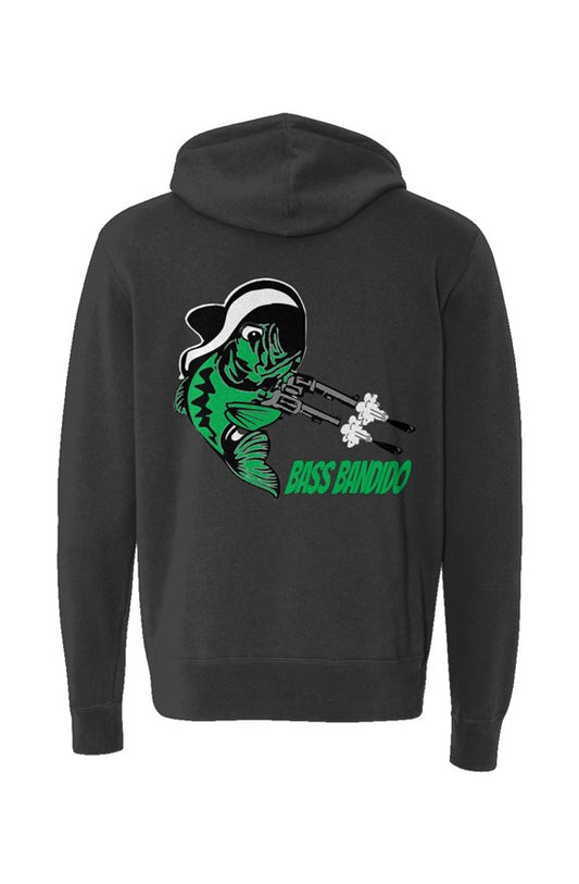Bass Bandido Unisex Lightweight Full-Zip Hoodie