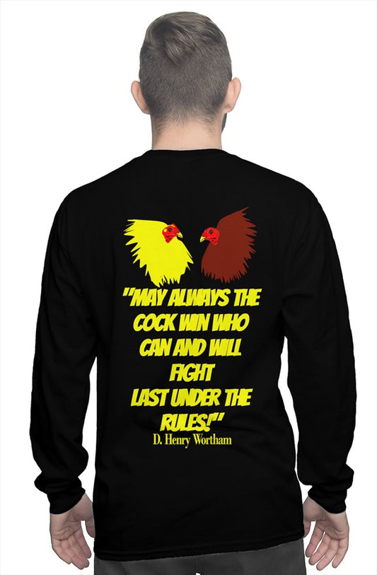 Gamefowl gildan long sleeve tee